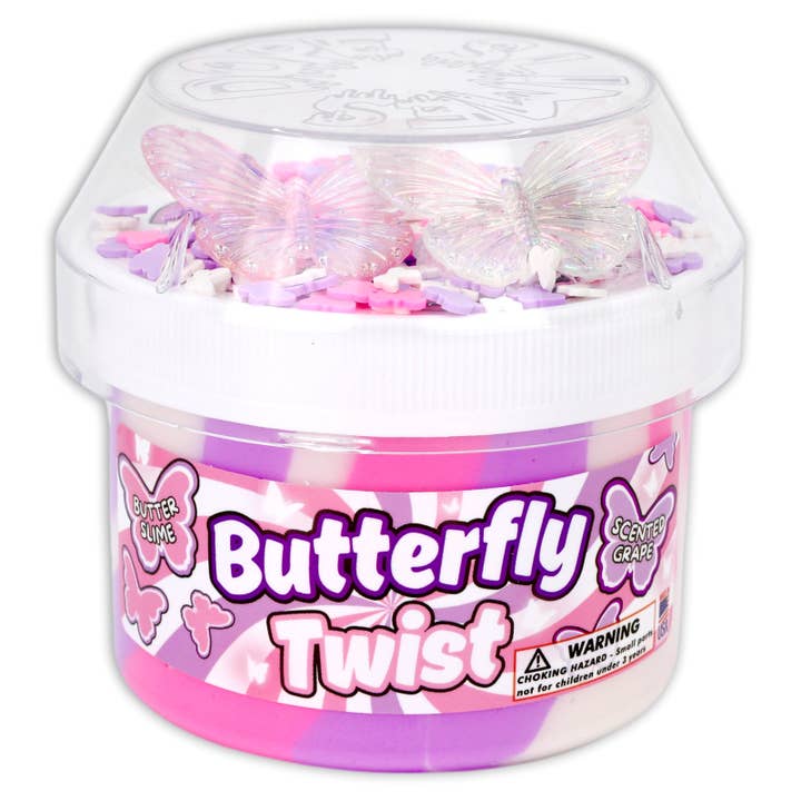 Dope Slimes Butterfly Twist - Butter Textured Slime