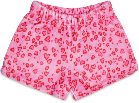 Iscream Lovely Leopard Plush Shorts – Basically Bows & Bowties