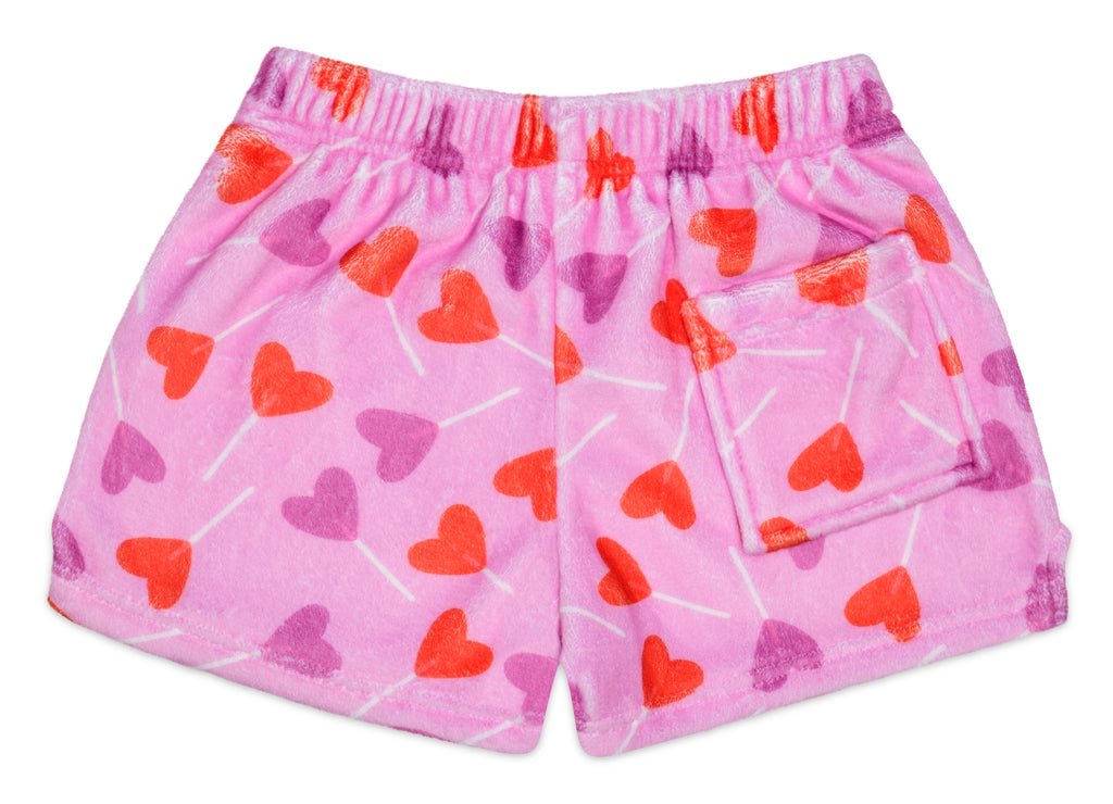 Iscream Heart Lollipops Plush Shorts – Basically Bows & Bowties