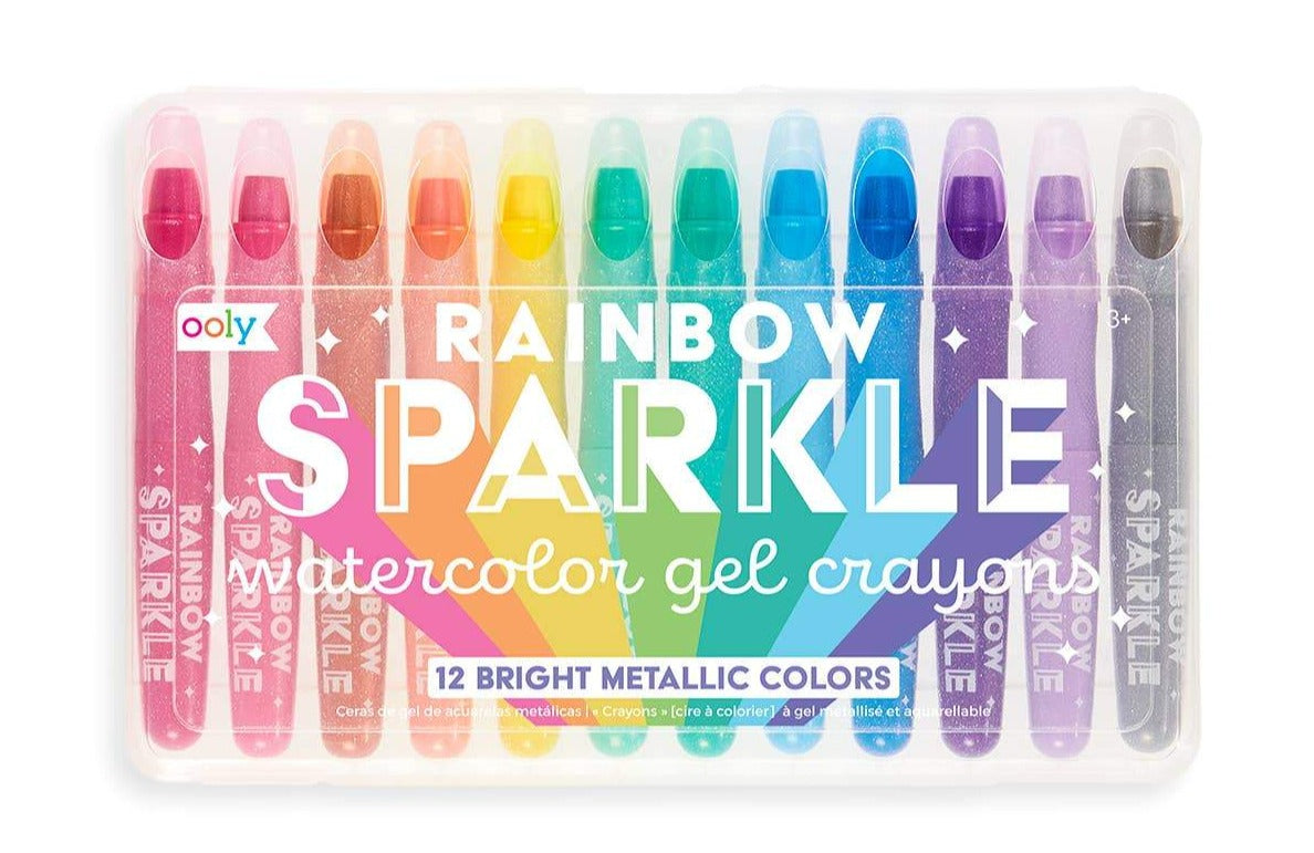 Ooly Rainbow Sparkle Gel Crayons