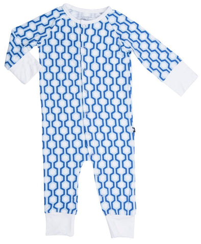 Sweet Bamboo Hexagons Raglan Romper – Basically Bows & Bowties