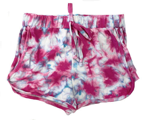 Tweenstyle by Stoopher Hot Pink Tie Dye Shorts – Basically Bows & Bowties
