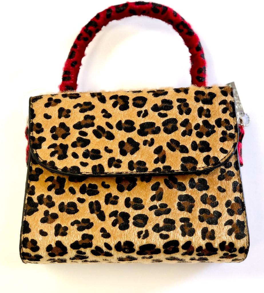 Bari Lynn Leopard Handbag w/Crossbody Strap – Basically Bows & Bowties