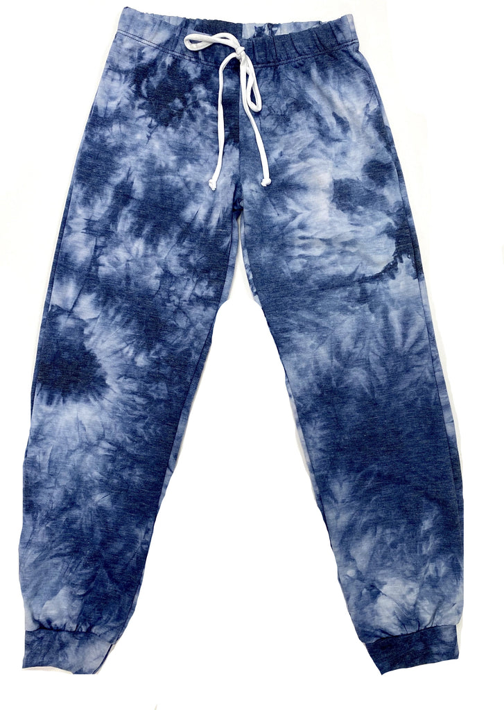 Tweenstyle by Stoopher Blue Tie Dye Joggers – Basically Bows & Bowties
