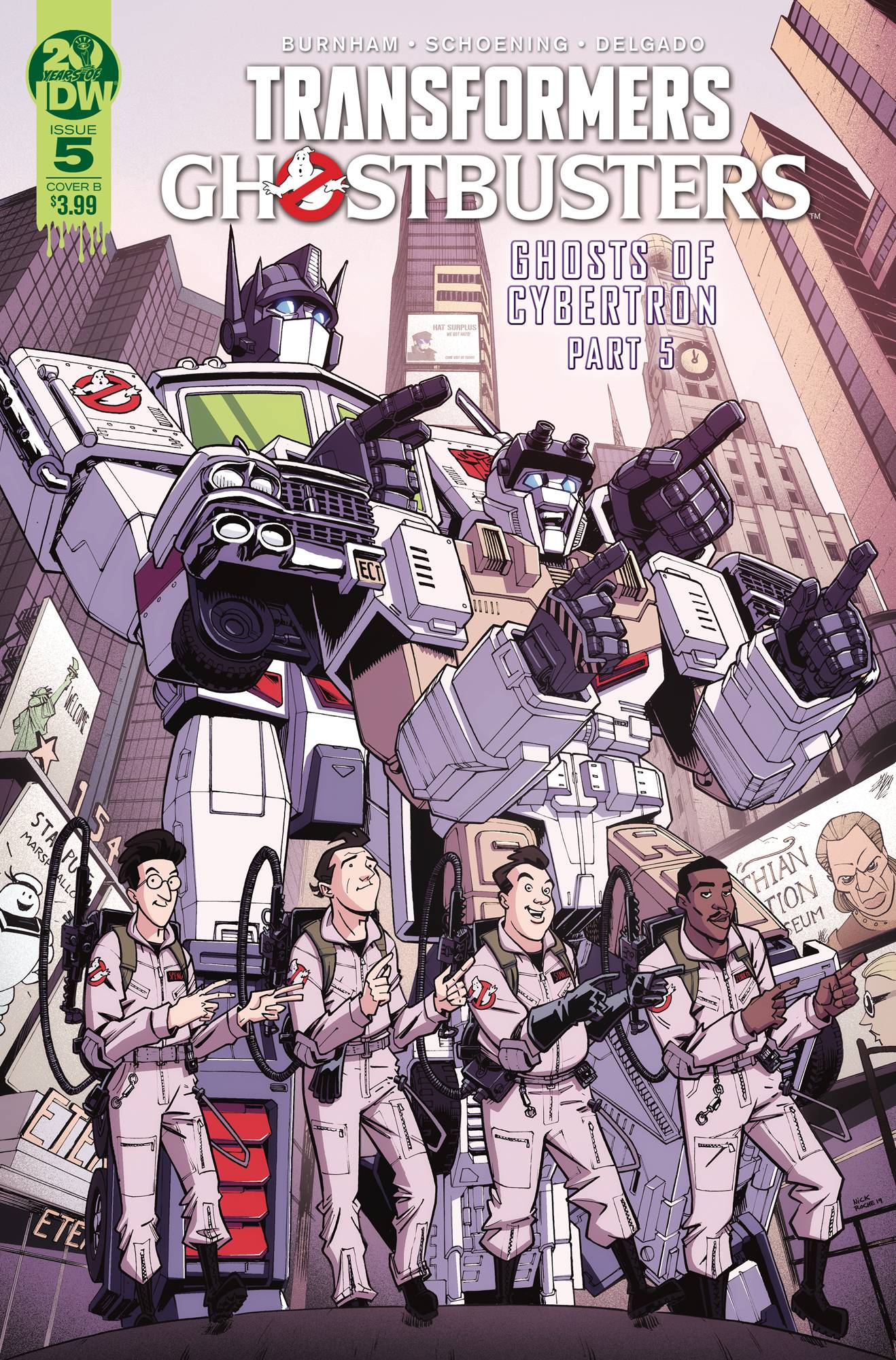 ghostbusters transformers comic