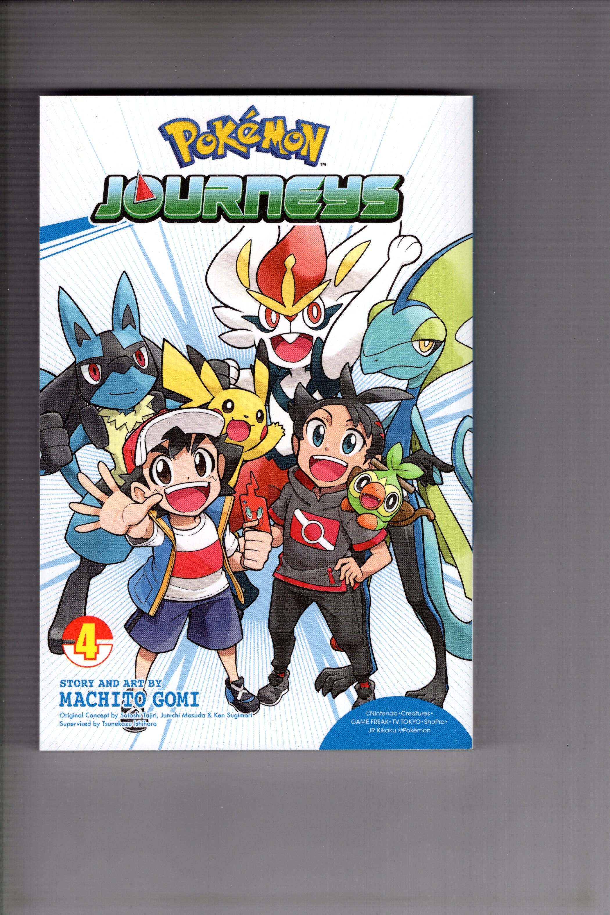 Pokémon Journeys, Vol. 4 (4) by Gomi, Machito