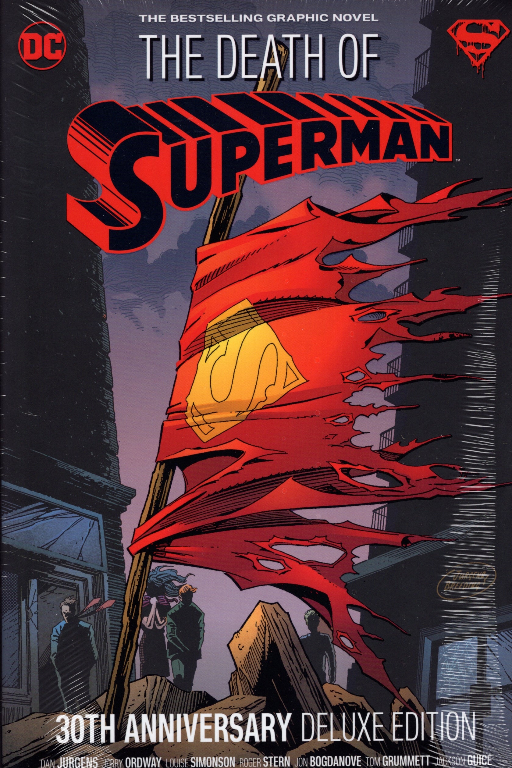 death of superman cover