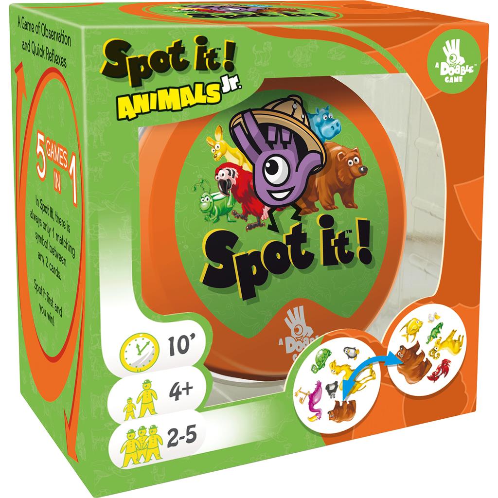 SPOT IT JR. ANIMALS (BOX)