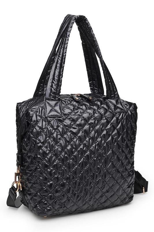 large quilted bag