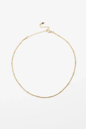 Rope Satellite Chain Choker - Greige Goods