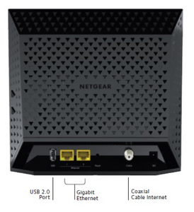 NETGEAR C6250 - 100NAS AC1600 WiFi Cable Modem