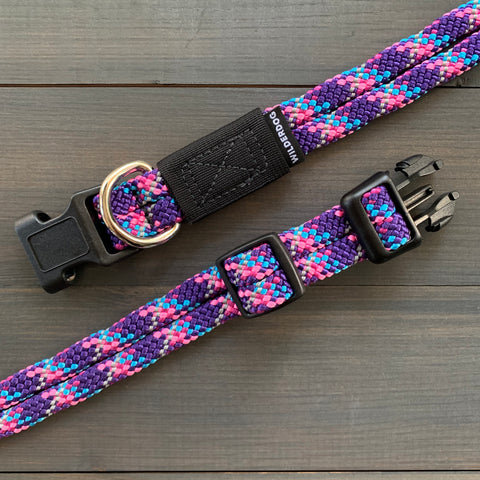 rope dog collar and leash set