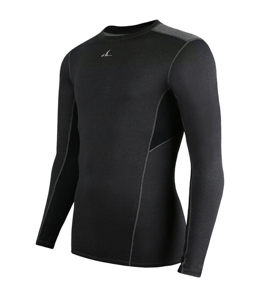 ATHLETE Men's Premium Compression Long Sleeve Base Layer Shirt, Style