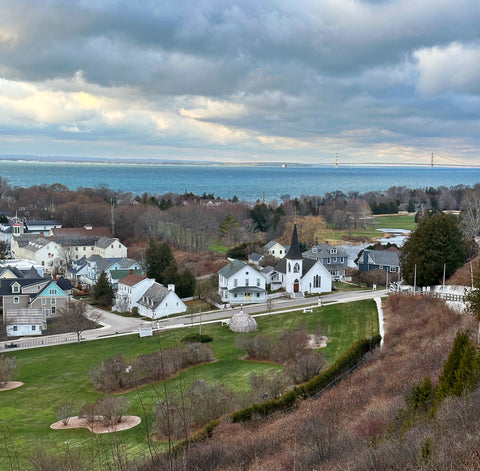 Mackinac Island and Mackinac Bridge