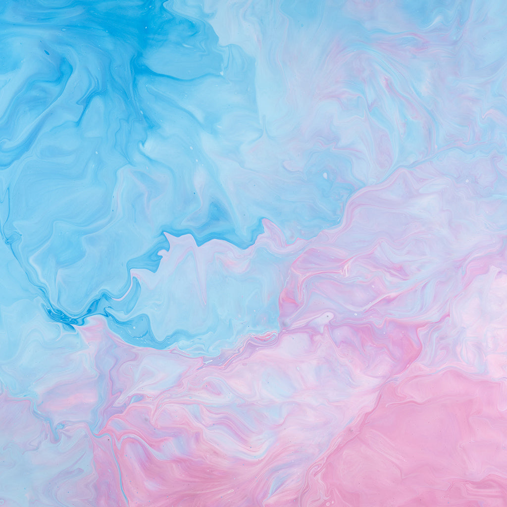Pink and Blue Abstract Painting Backdrop – Backdropsource