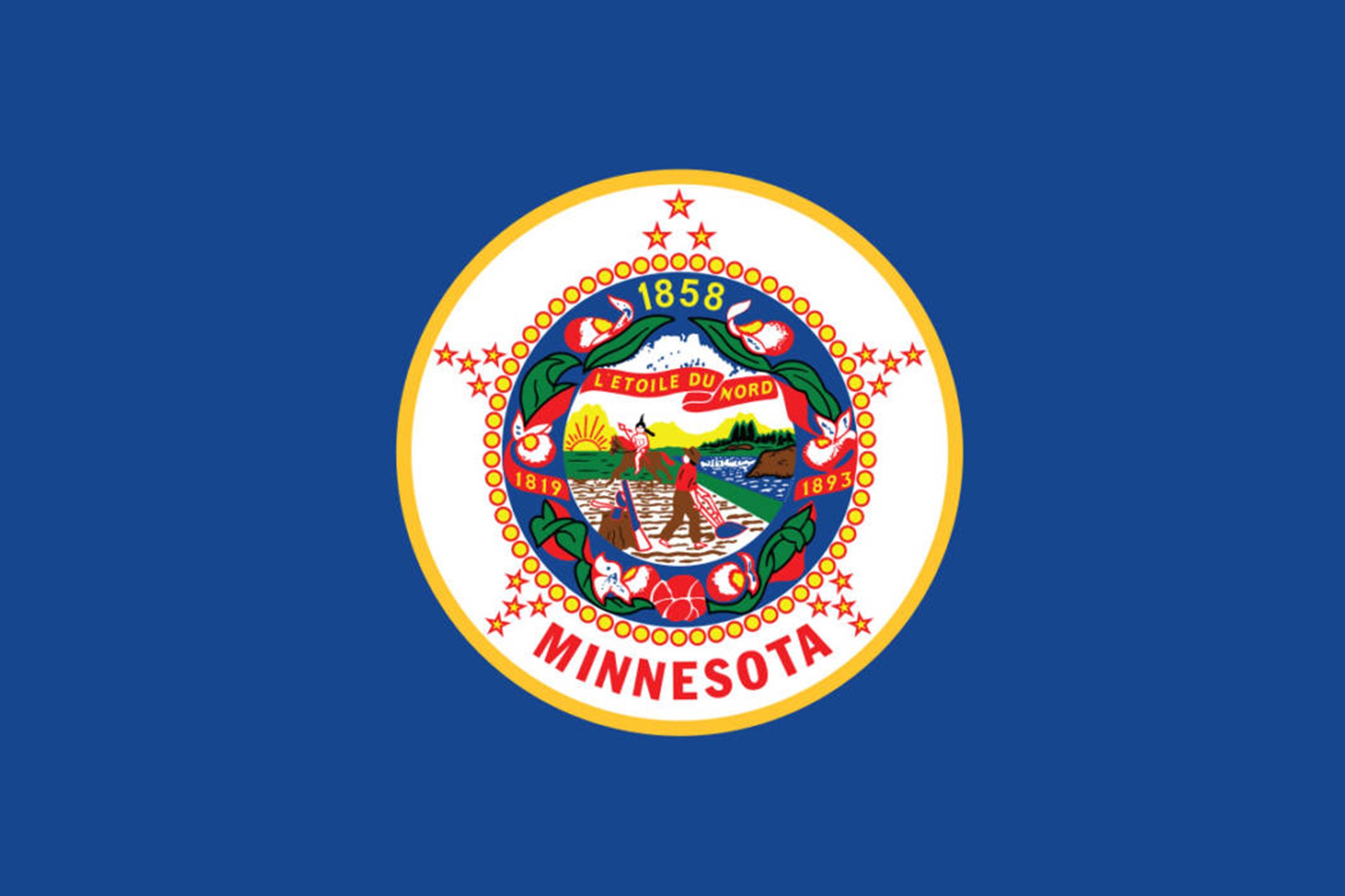 Minnesota State Flag Backdropsource