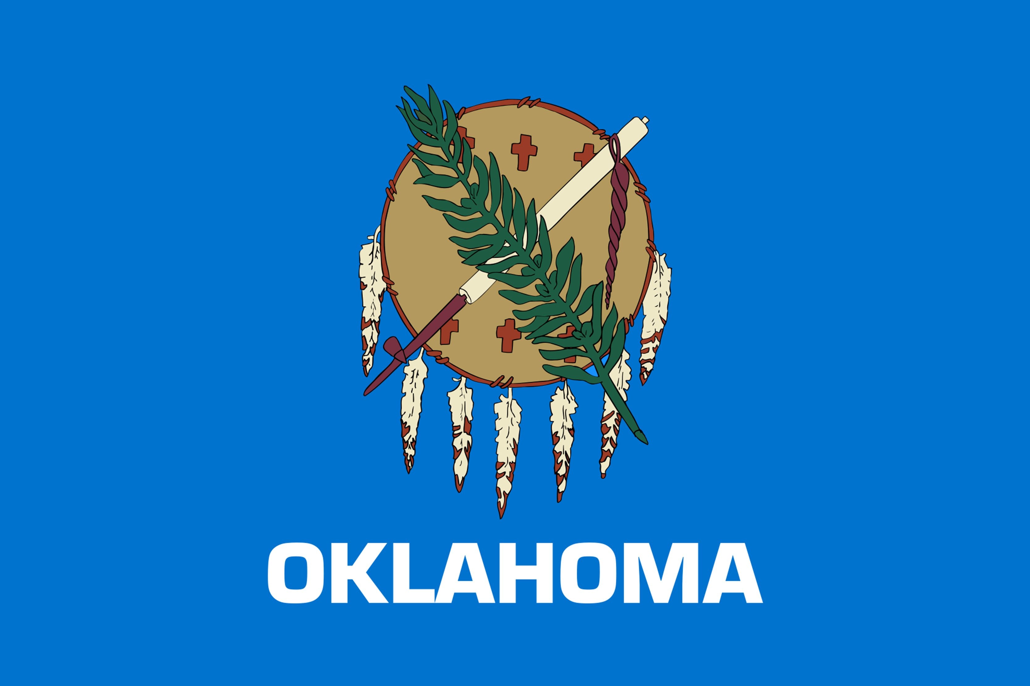 Oklahoma State Flag Backdropsource