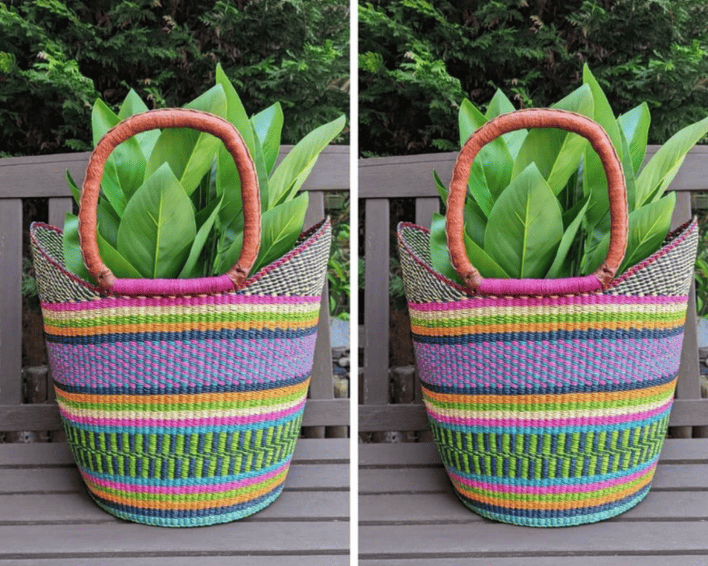 Benefits of African Planter Baskets: Rufina Designs African Planter basket