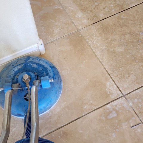 cleaning ceramic tile