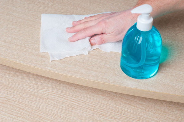 how to clean wood panelling walls