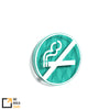 No-Smoking Custom Symbol Sign - JAS 18