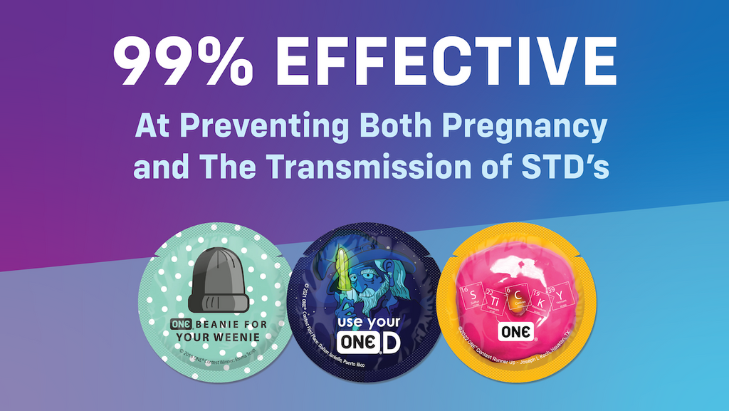 Condoms are 99% Effective at Preventing Both Pregnancy and STD Transmission