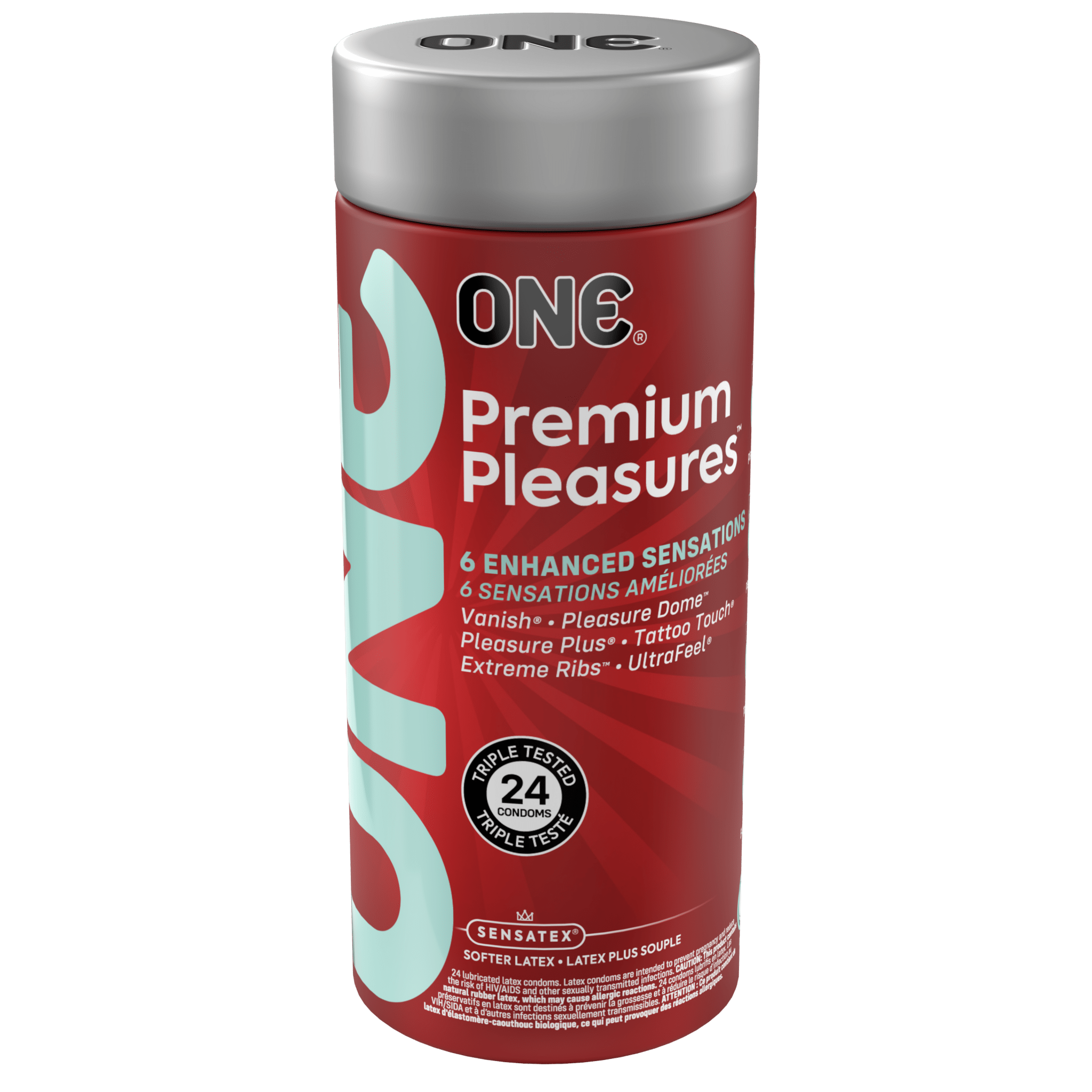 Premium Pleasures Condoms Variety Pack