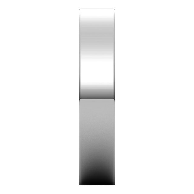 Sterling Silver 4 mm Flat Band Size 4-Pulse Designer Fashion