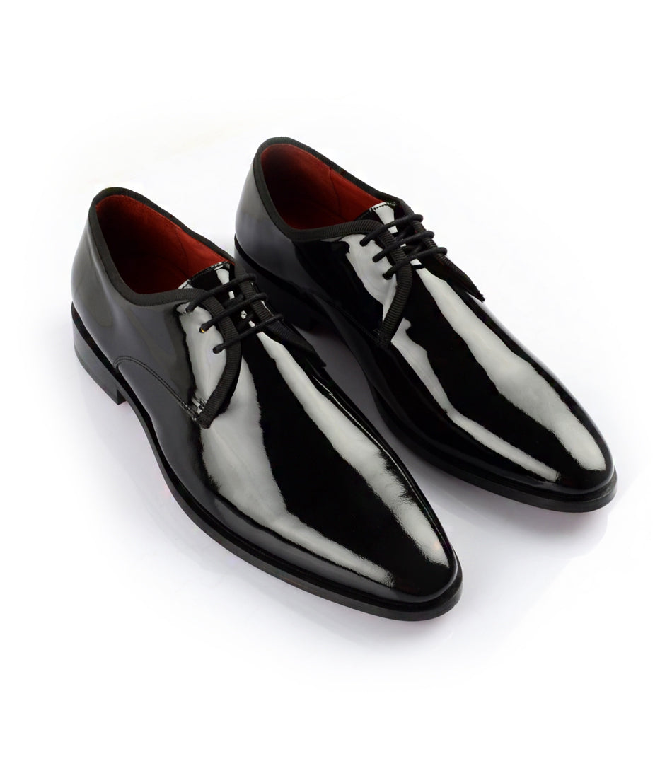 Pelle Santino - Tux Patent Derby - Blake Stitched Shoes - Best Leather ...
