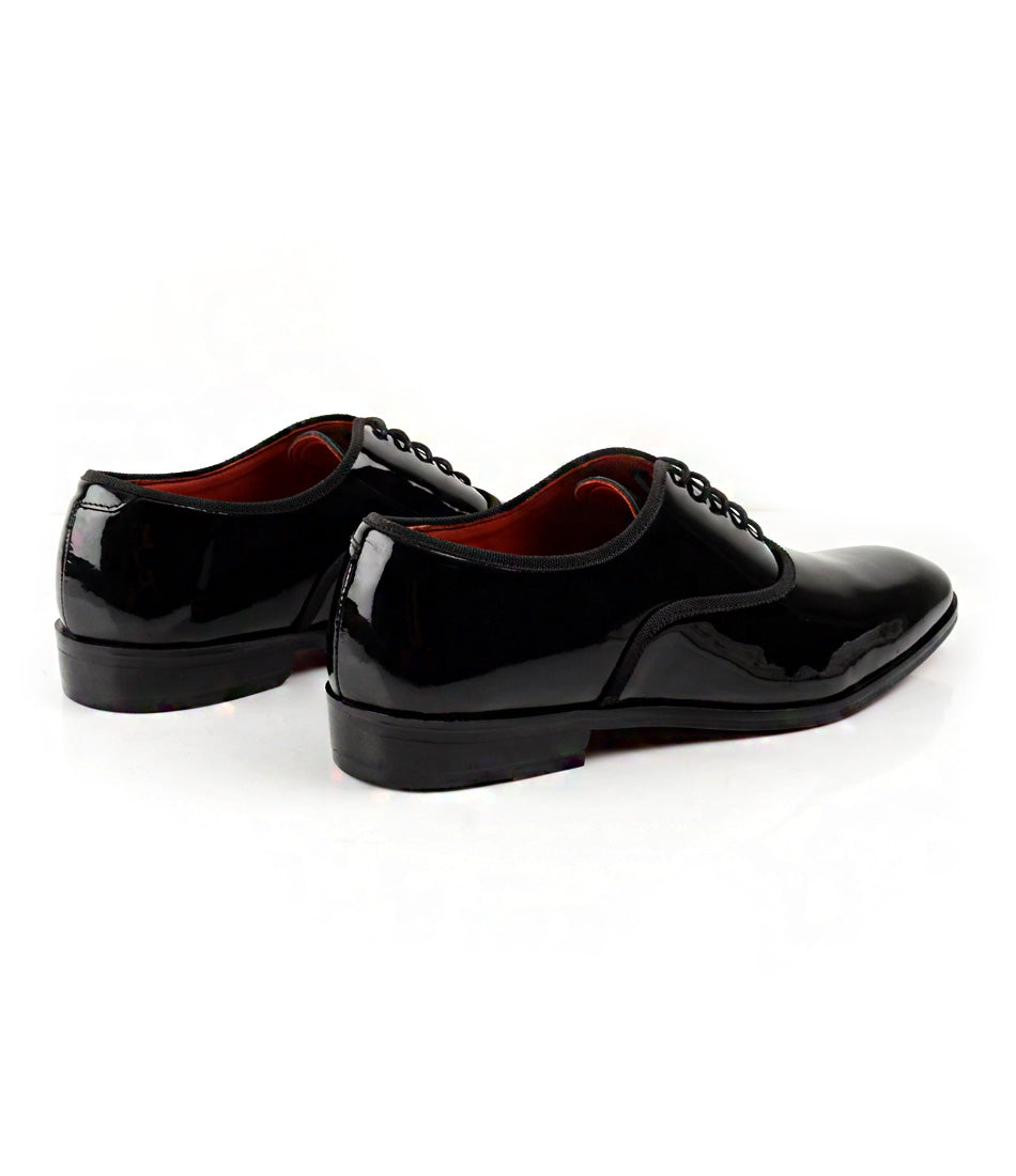 Pelle Santino - Tux Patent Oxfords - Blake Stitched Shoes - Best Leather  shoes India – The Dapper Man