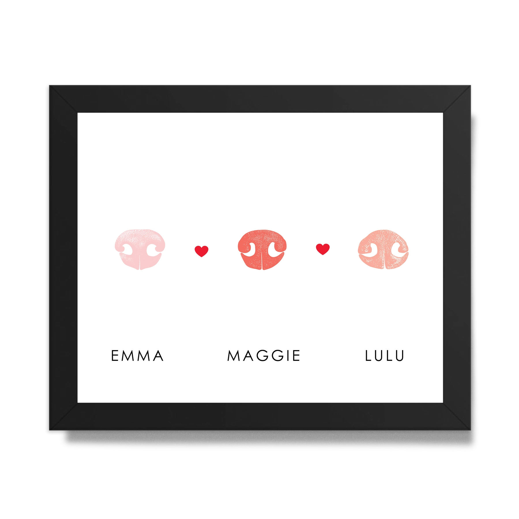 Pet Nose Print for Multiple Pets
