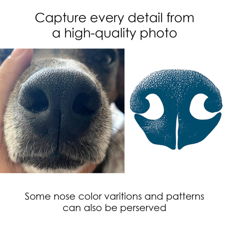 how to take dog nose print