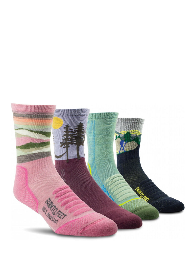 Women's Trail Explorer Bundle: 4 Pairs - Light Cushion