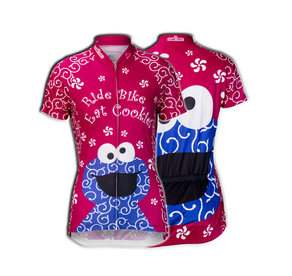 pink cycling jersey women's