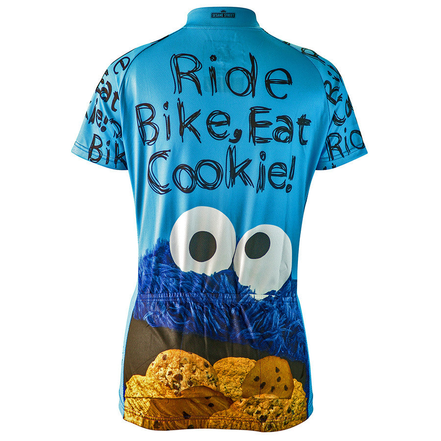 cookie monster bike jersey