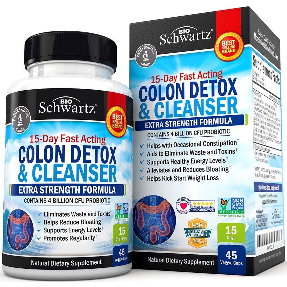 Colon Detox Capsules | BioSchwartz | BioSchwartz