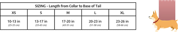 Sizing Chart