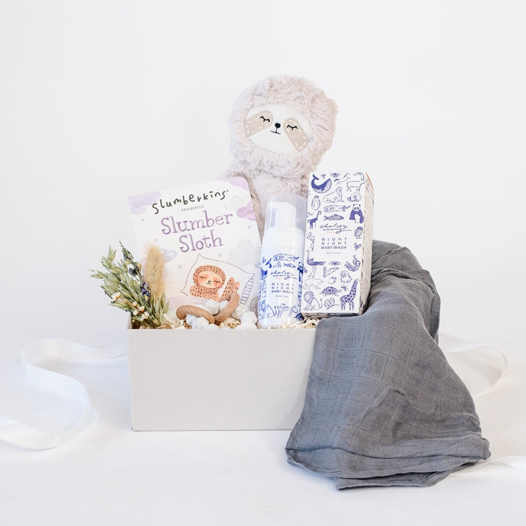 Personalized Welcome Baby & New Mom Gift Boxes - Foxblossom Co.