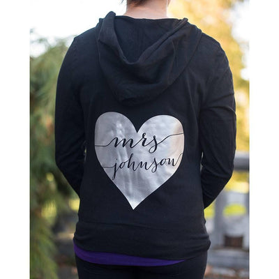 personalized bride sweatshirt