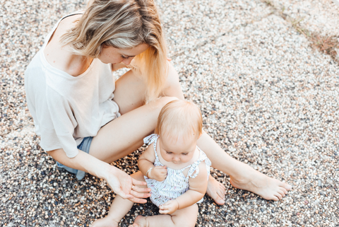 A picture of a mother and daughter together