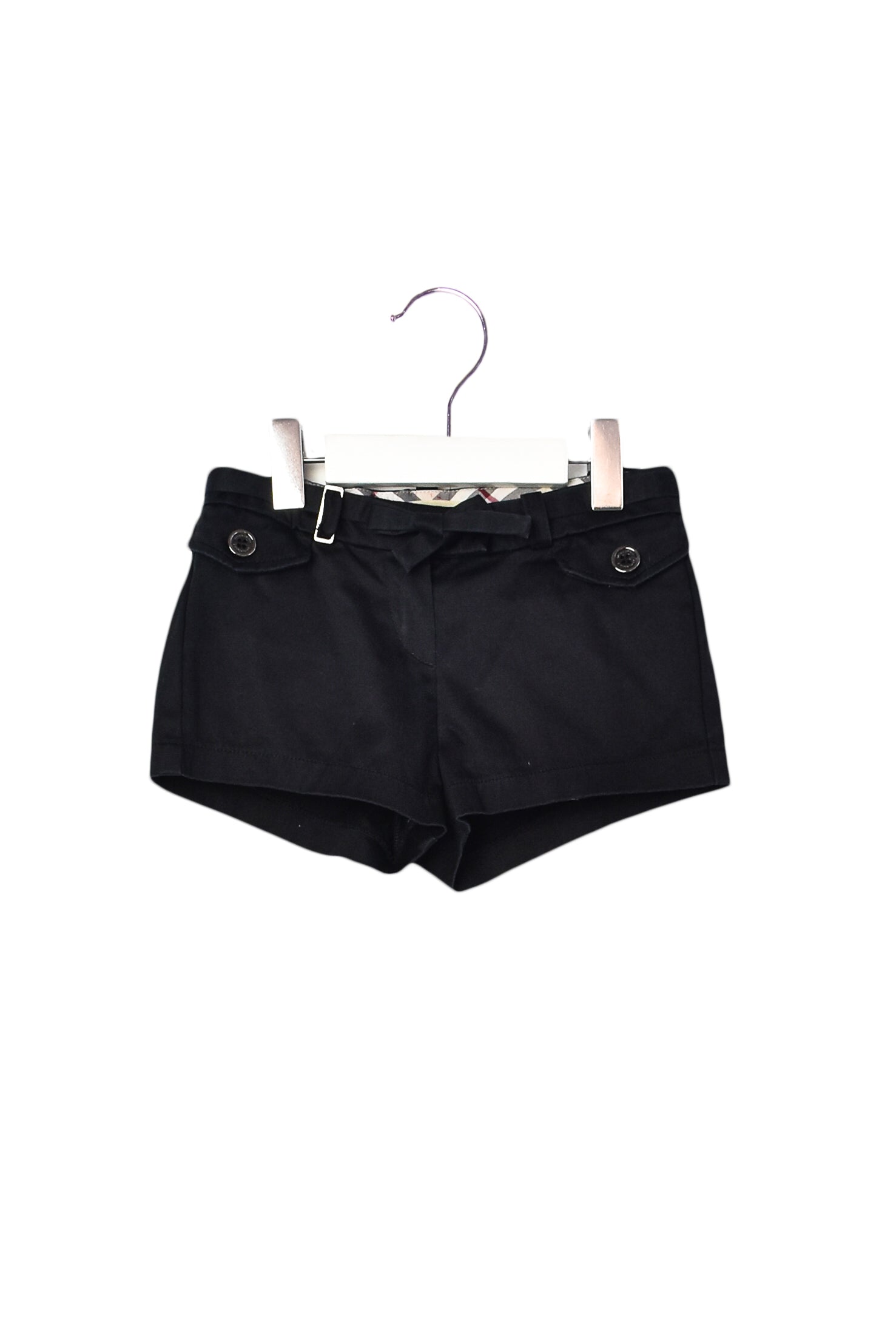 burberry shorts kids black