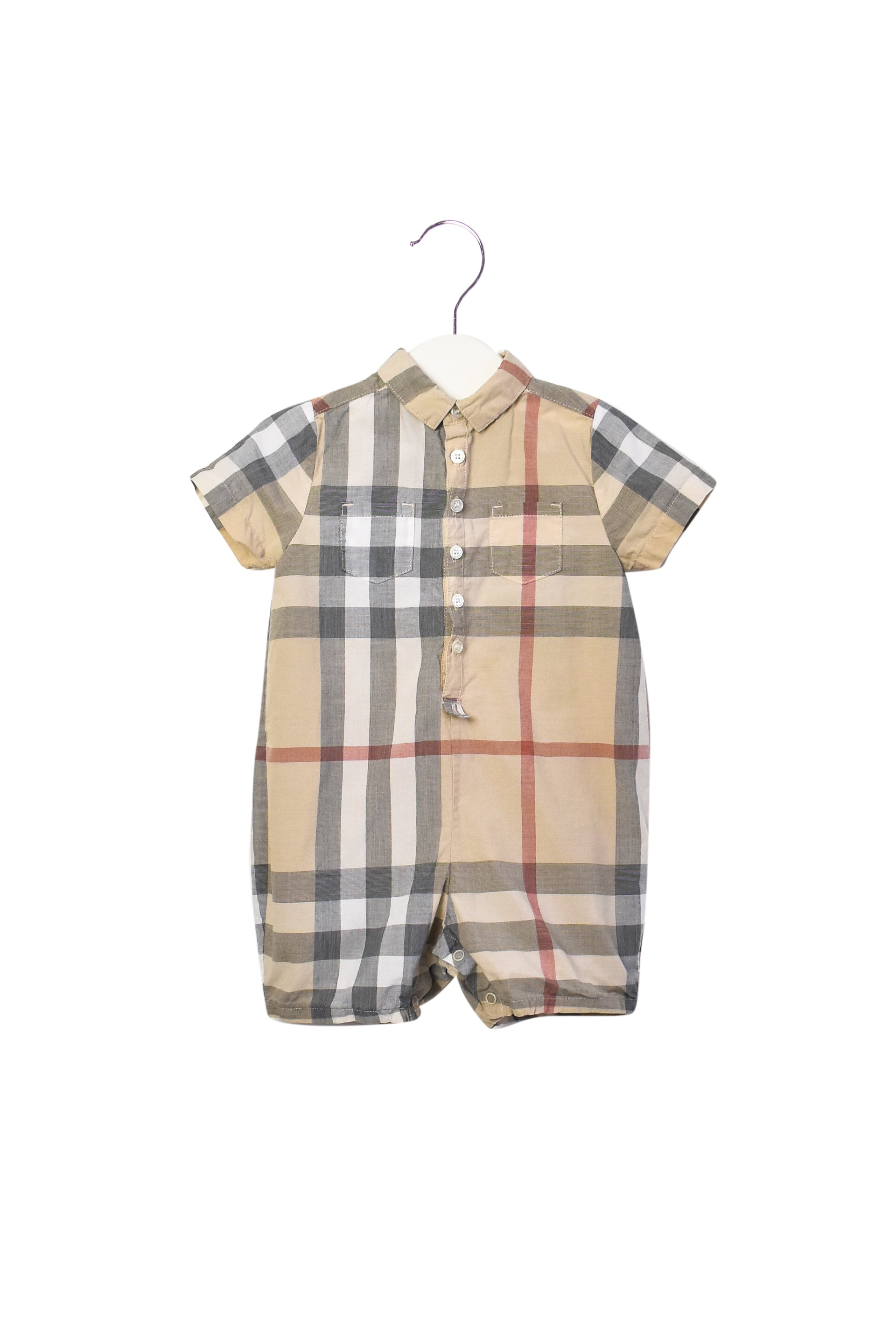 burberry baby romper