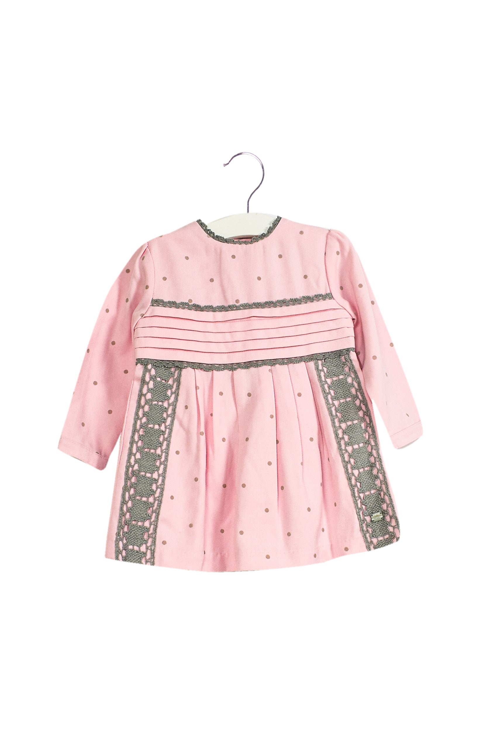 Tutto Piccolo baby girls long-sleeved dress & tights 9214-20 Pink