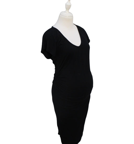 Isabella Oliver Maternity Caviar Ruched Maternity Dress With Removable Belt  (Gently Used - Size 1)