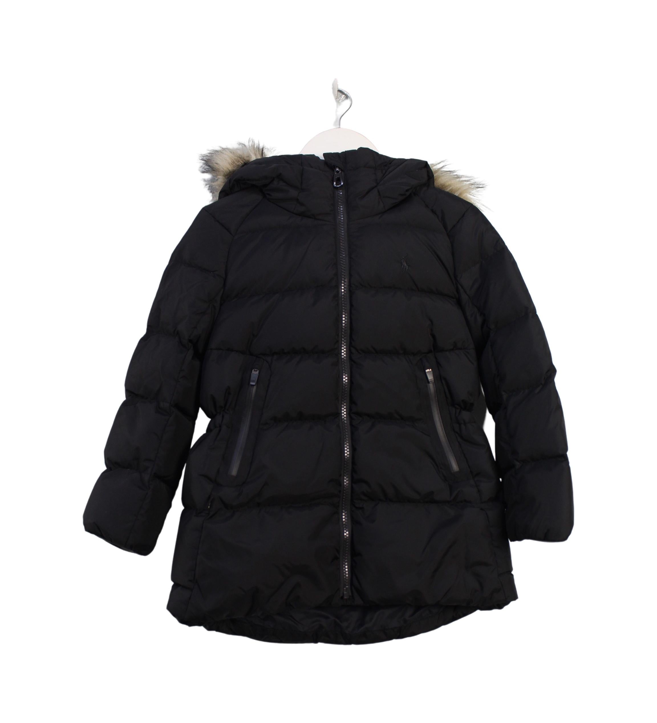 Black Polo Ralph Lauren Puffer Coat 6T — Retykle
