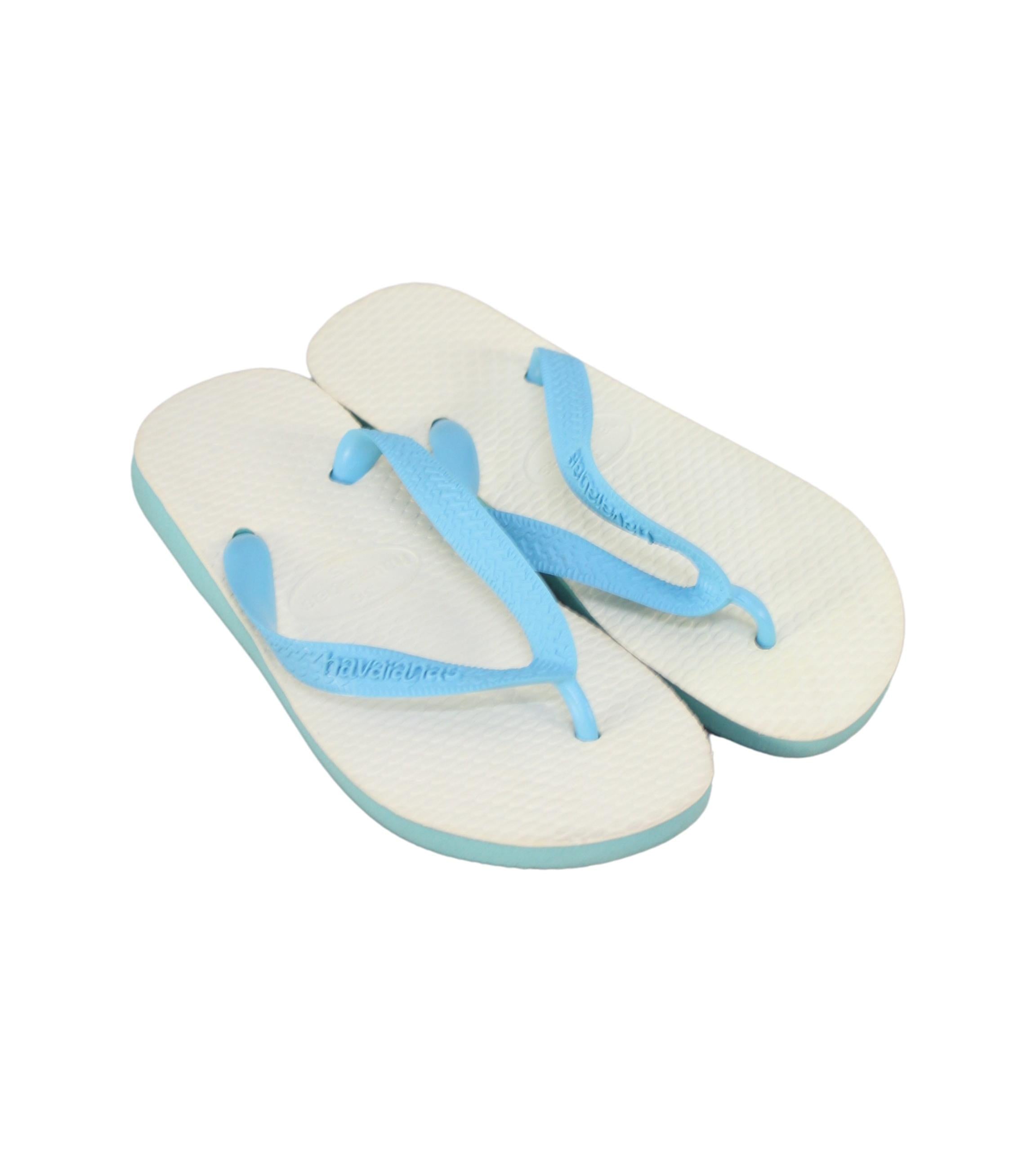 Blue Havaianas Flip Flops 10Y 11Y EU35 Retykle