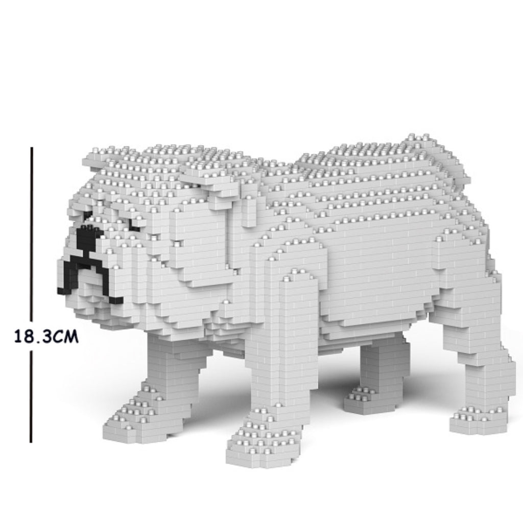 english bulldog lego set