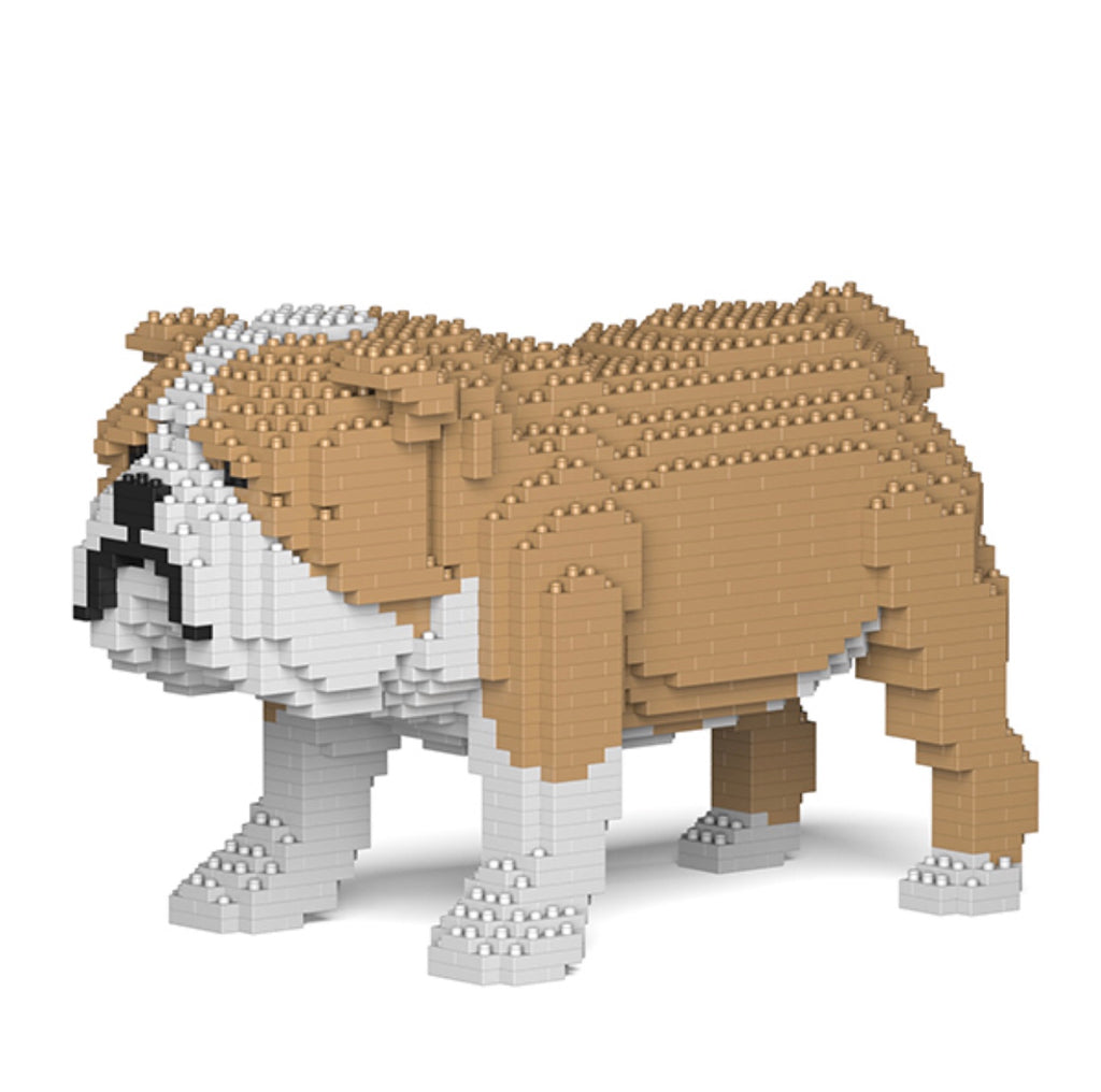 english bulldog lego set