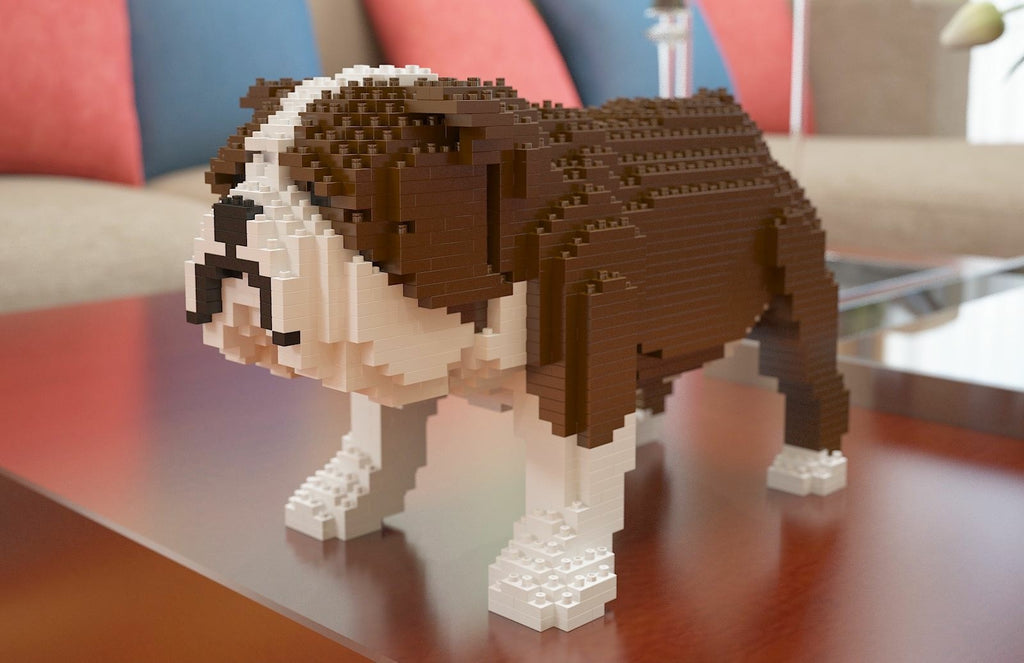 english bulldog lego set