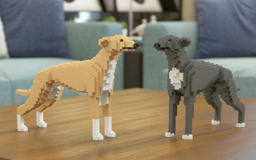 lego greyhound dog